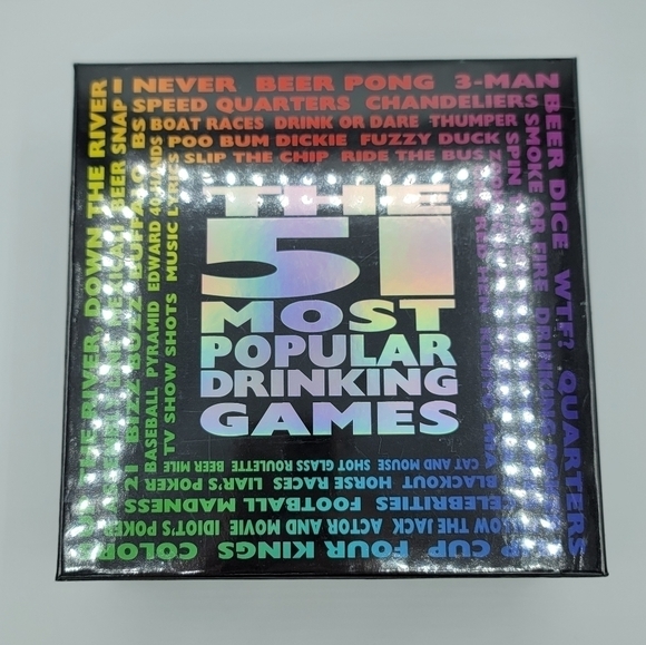 The 51 Most Popular Drinking Games NEW #1300 - Picture 7 of 9